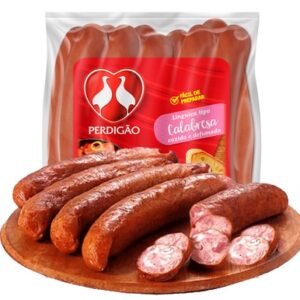 Linguiça Calabresa Defumada Perdigão 1Kg (Demonstração)