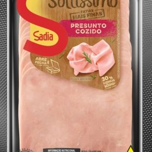 Presunto Cozido Fatiado Sadia Soltíssimo 1Kg (Demonstração)